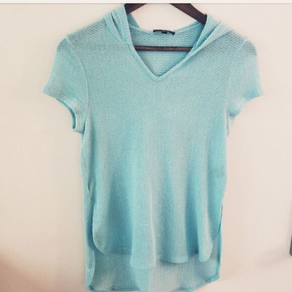 BLUE Knit Shirt    - Picture 1 of 3